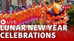 Chinese New Year Celebration Fireworks | Chinese New Year Celebration | Lunar New Year Celebration