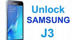 Unlock Code For Samsung J3 Unlocking - Official Unlock Method