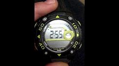 How to set the time on your Armitron all sport watch