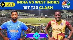 India Vs West Indies Match LIVE Score | Team India Chasing | IND VS WI T20 Live Match | CNBC TV18