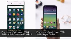 Sony Xperia XA Ultra vs LG G5