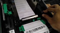 Paper Jam Barcode printer Toshiba TEC B-SA4T Need help