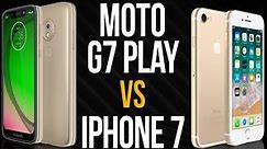 Moto G7 Play vs iPhone 7 (Comparativo)