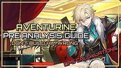 Aventurine Guide : Build, Relics, Light cone, Team, Eidolons - Honkai Star Rail