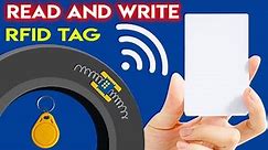 How to Read & Write RFID Tags || How to Program an RFID Card