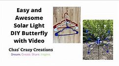 Easy and Awesome Solar Light DIY Butterfly