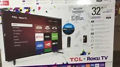 TCL ROKU Streaming HDTV 32" LED TV Customer Review-Walmart Purchase