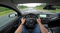 BMW F10 520D 135KW LCI 2014 Saloon POV Drive