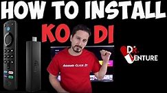 How to Install Kodi on the Amazon Fire stick