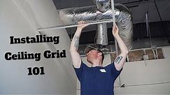 How to Install Ceiling Grid