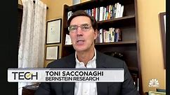Watch CNBC's full interview on Apple earnings with Bernstein's Toni Sacconaghi