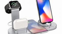 Wireless Charger Stand 6 in 1 Charging Station Dock iphone