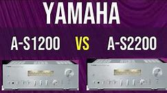 Difference between Yamaha A-S1200 and Yamaha A-S2200 Integrated Amplifier | Specification Comparison