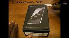Unboxed: Zune HD [Black 16GB]
