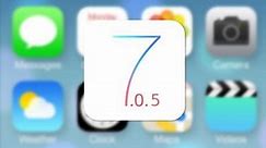 iOS 7.0.5 : installation et nouveautés de la mise à jour pour iPhone 5S et 5C