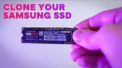 Samsung Drive Cloning - The quickest and easiest way to upgrade your Laptop or PC SSD
