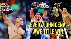 Every John Cena WWE Title Win