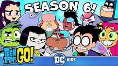Season 6 BEST Moments! Part 1 | Teen Titans Go! | @dckids