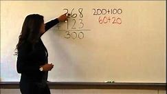 Everyday Math: Partial Sums (Grade 3)