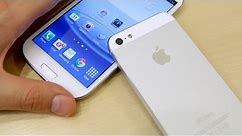 Apple iPhone 5 vs Samsung Galaxy S3 - Speedtest