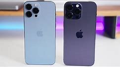 iPhone 14 Pro Max vs iPhone 13 Pro Max - Full Comparison