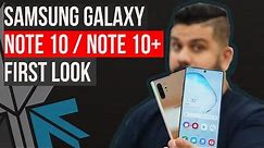 Samsung Galaxy Note 10 & Note 10+ First Impressions Unboxing Indian Exynos