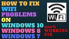 How to Fix WiFi Problems on Windows 10