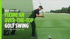Fixing An Over The Top Golf Swing | Titleist Tips
