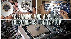 how to clean your laptop fan and apply thermalpast at home (ASUS TUF A15 2020)