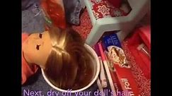 How to dye your doll's hair (Washable)