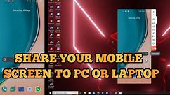 Share Mobile Screen To PC | Free Live Screen Share Letsview #viral #screenshare #yt #tva #trending