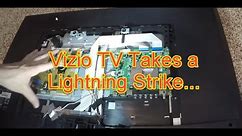 Vizio TV Lightning Strike Repair