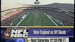 December 15, 1996 - Promo for NFL on NBC
