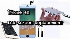 How to replace screen iPhone 6S . iFixit , shown in 30 minutes . Tutorial : Change broken screen