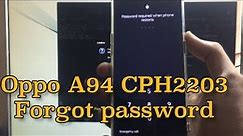 oppo a94 password unlock / HOW TO REMOVE FRP LOCK USING HYDRA