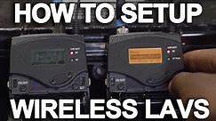 How To Setup A Wireless Lav Microphone, Ep.24 Tutorial