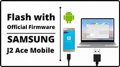 How to Flash Samsung J2 Ace with Official Firmware || Using Odin 3