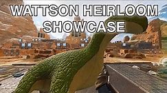 Wattson Heirloom Animations Showcase (Apex Legends Raiders Event)