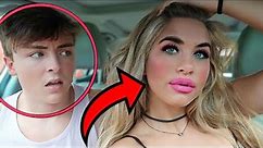 I DID MY MAKEUP HORRIBLY TO SEE HOW MY BOYFRIEND WOULD REACT!! *he’s awful*