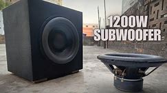 12 Inch Subwoofer | 1200watt RMS | Full Review