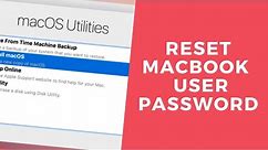 How to reset your user password Macbook Pro | Macbook Air | iMac (Mojave | Sierra | El Capitan)|