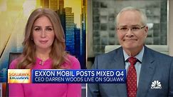 Watch CNBC's full interview with Exxon Mobil CEO Darren Woods