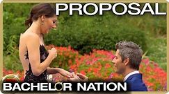 Arie Proposes To Becca Kufrin | The Bachelor US