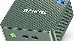 GMKtec Mini PC N100, G3 Intel Alder Lake N100 Windows 11 Pro (3.4GHz), 8GB DDR4 RAM 256GB PCIe M.2 SSD, Desktop Computer 4K Dual HDMI Display/4x USB3.2/WiFi 6/BT5.2/RJ45 Ethernet for Office, Business