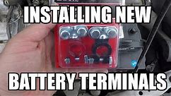 How to replace Car Battery Terminals