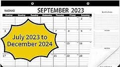 Desk Calendar 2023,July 2023- December 2024,18-Months,17''X 12'' Large Desk/Wall Calendars,Desk Calendar 2023-2024 perfect for Planning and Organizing Your Home,School or Office.