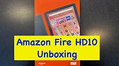 Part 1 - Amazon Fire HD10 Unboxing - 10.1" Full HD, 3 GB RAM, latest model (2023 release), 32 GB