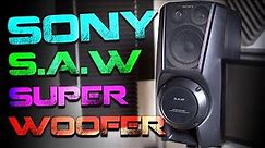 SONY S.A.W 'SUPER WOOFER' SPEAKER TEST