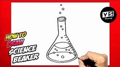 How to draw Science Beaker