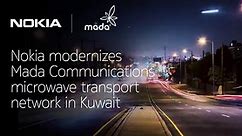 Nokia modernizes Mada Communications microwave transport network in Kuwait
